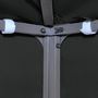 Voir la diapositive 5 : VIDAXL Toile de toit de belvedere 2 niveaux 310 g/m^2 3x3 m Noir