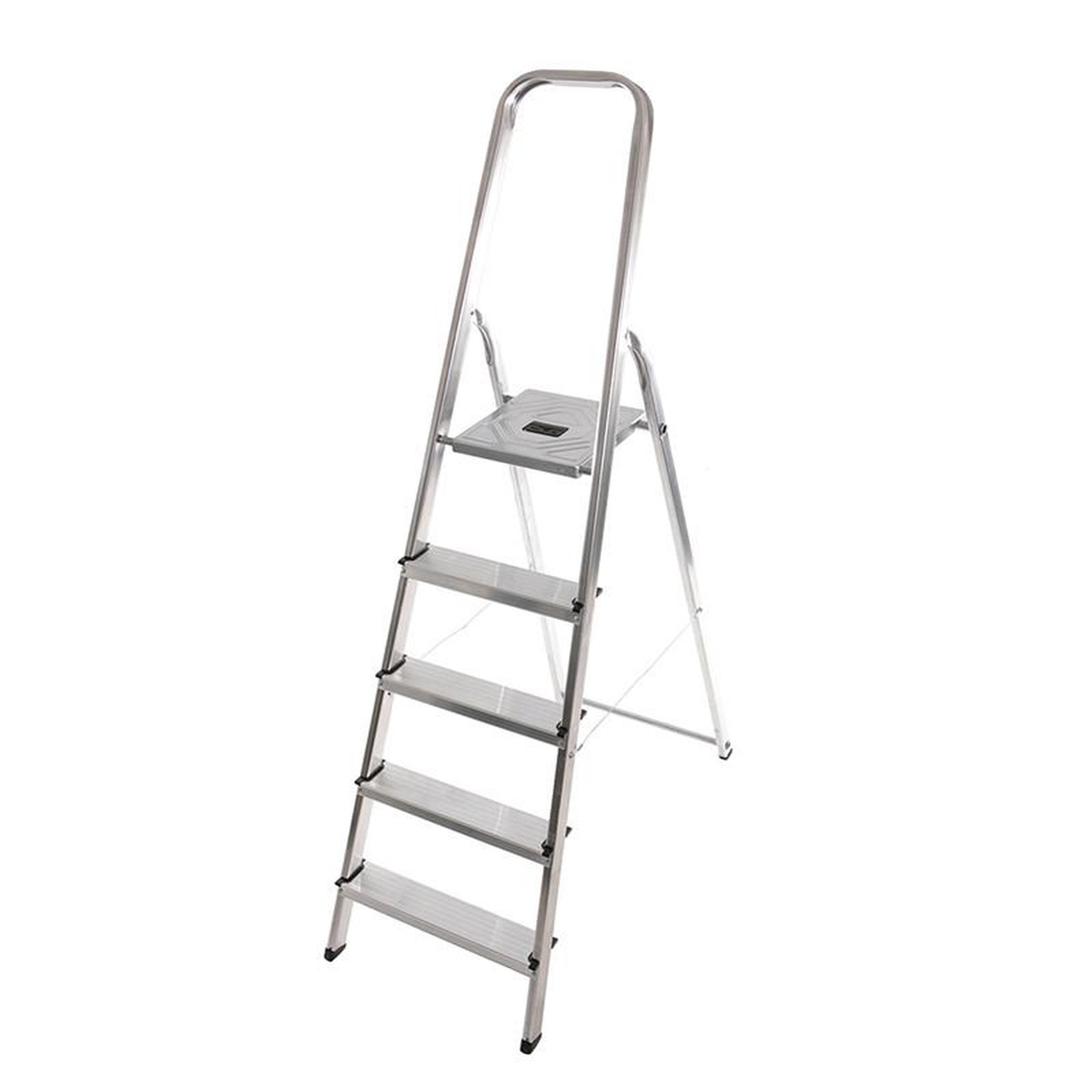 HAILO Escabeau ménager pliable en aluminium 5 marches léger Selekta