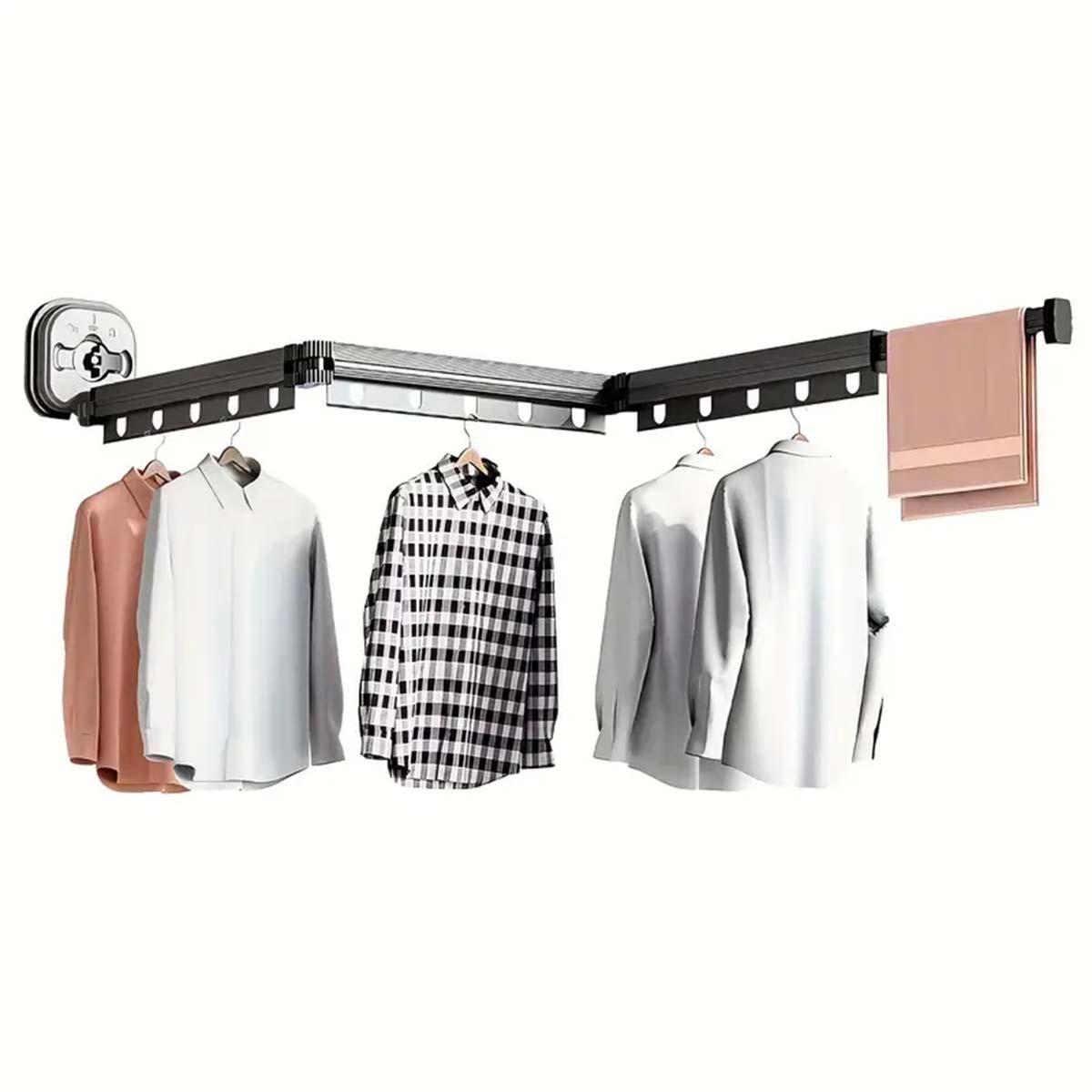 Kitchen move Séchoir à linge mural 125cm - bat-xpgk-q3