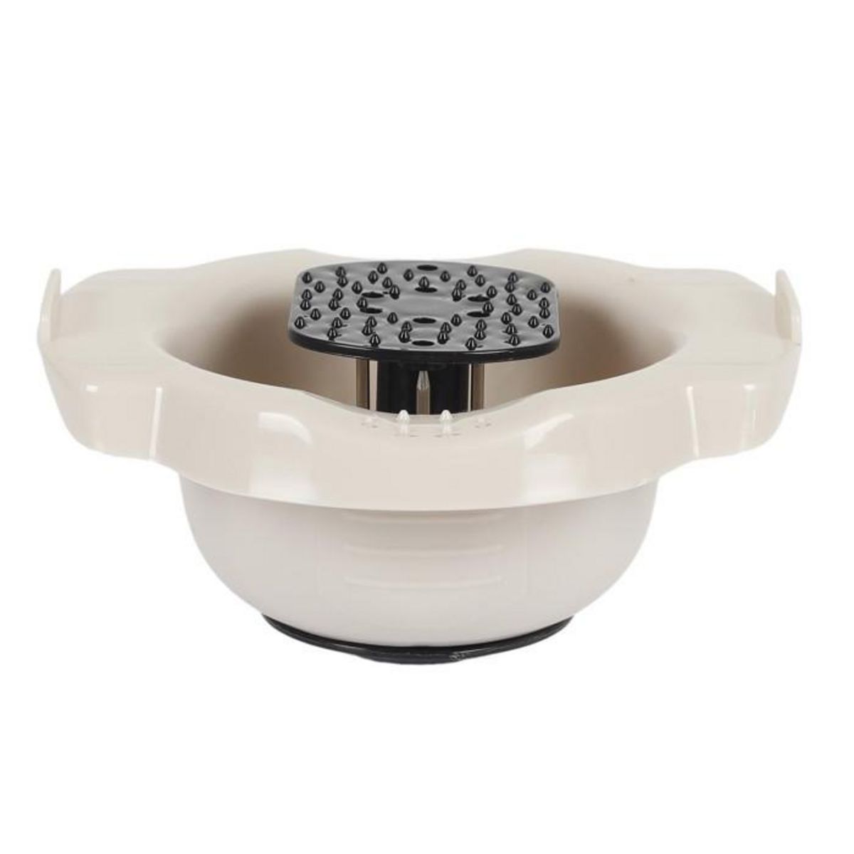 Paris Prix Mandoline avec Réservoir  5 Accessoires  32cm Beige