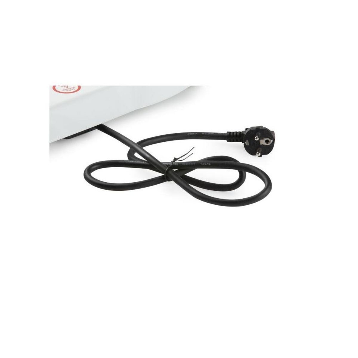 Domo Réchaud électrique 2 feux 2500w blanc - DO310KP