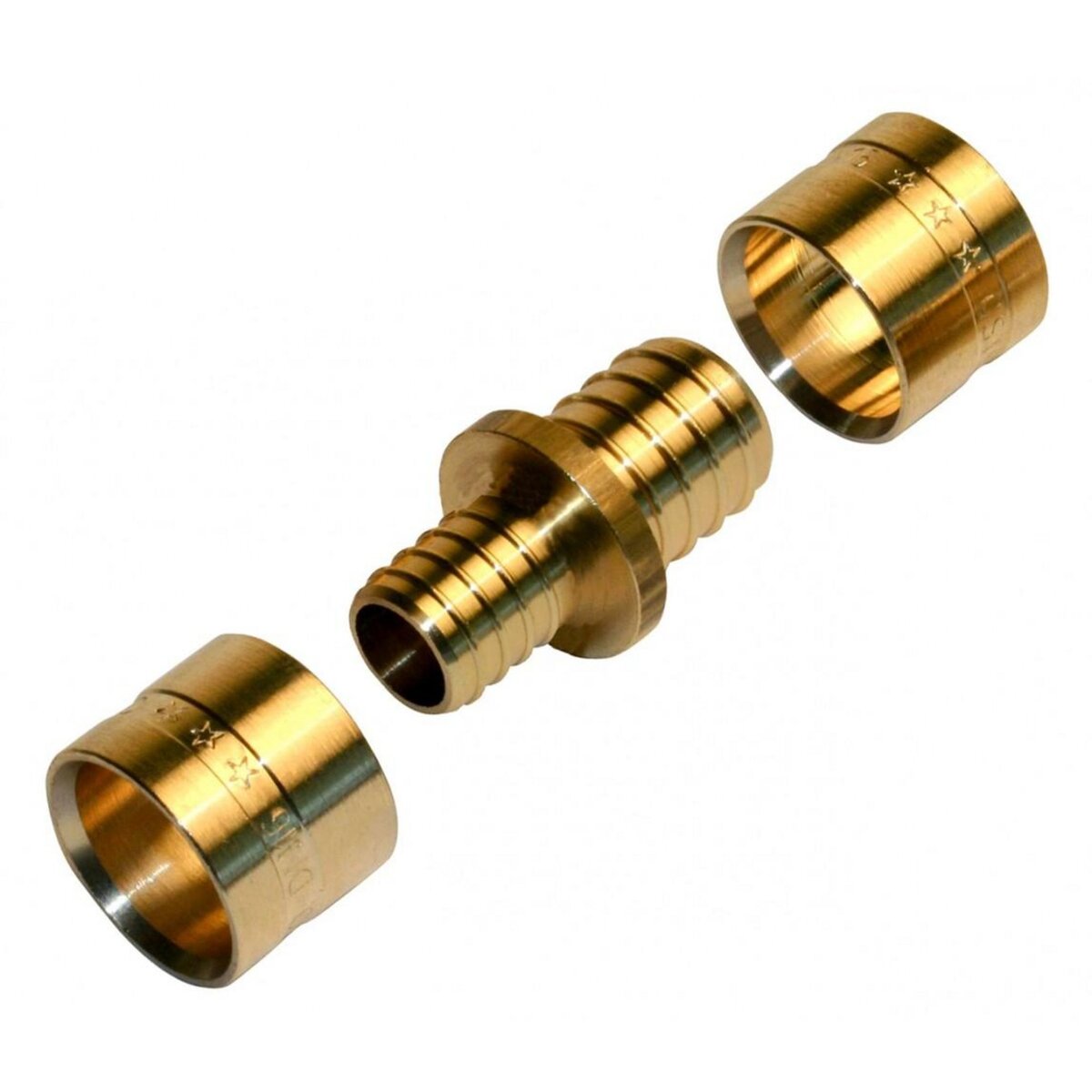 CENTRALE BRICO Manchon reduit à glissement laiton D.20 pour tube en per