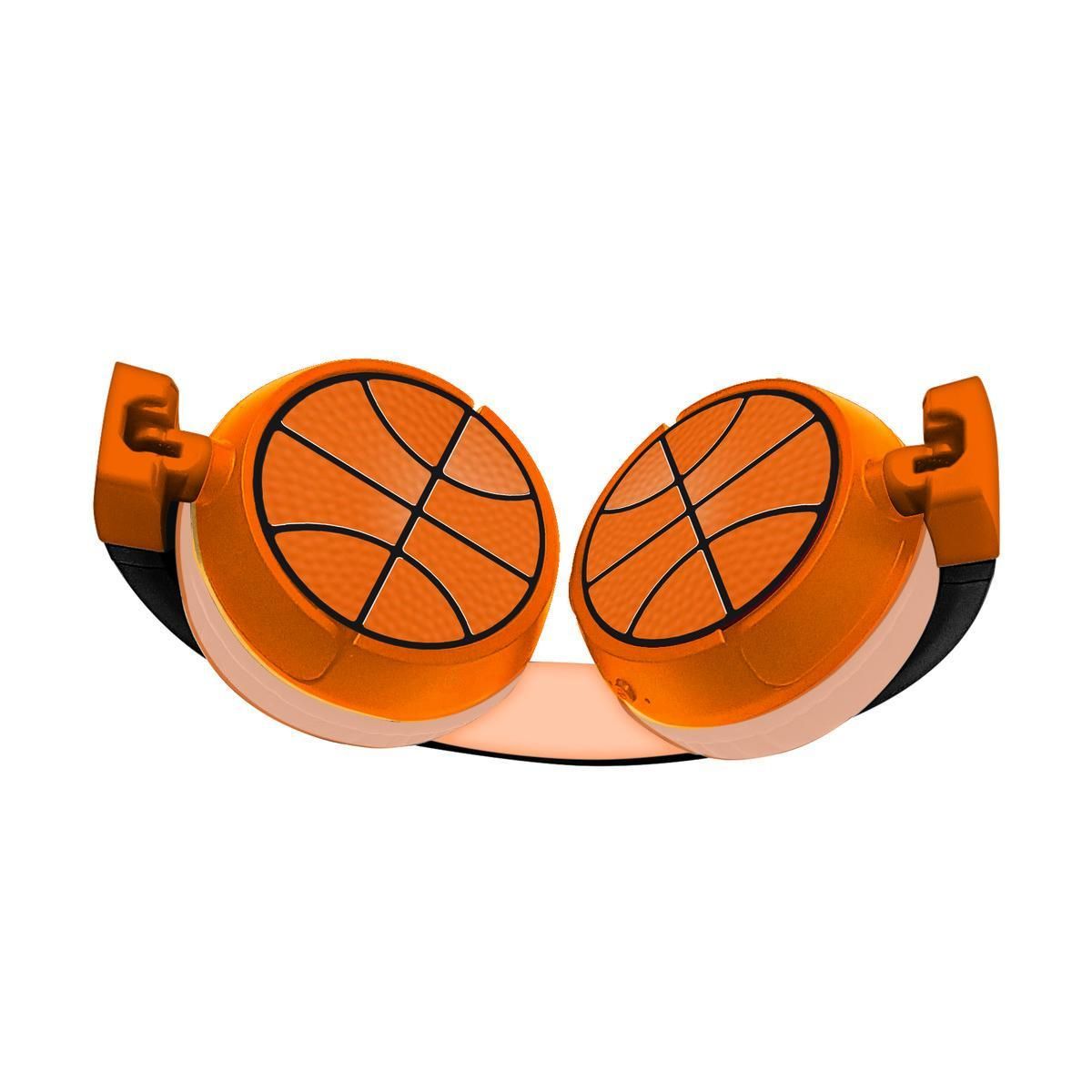 Lexibook Casque 2 en 1 Basketball Bluetooth et Filaire avec limitation de son