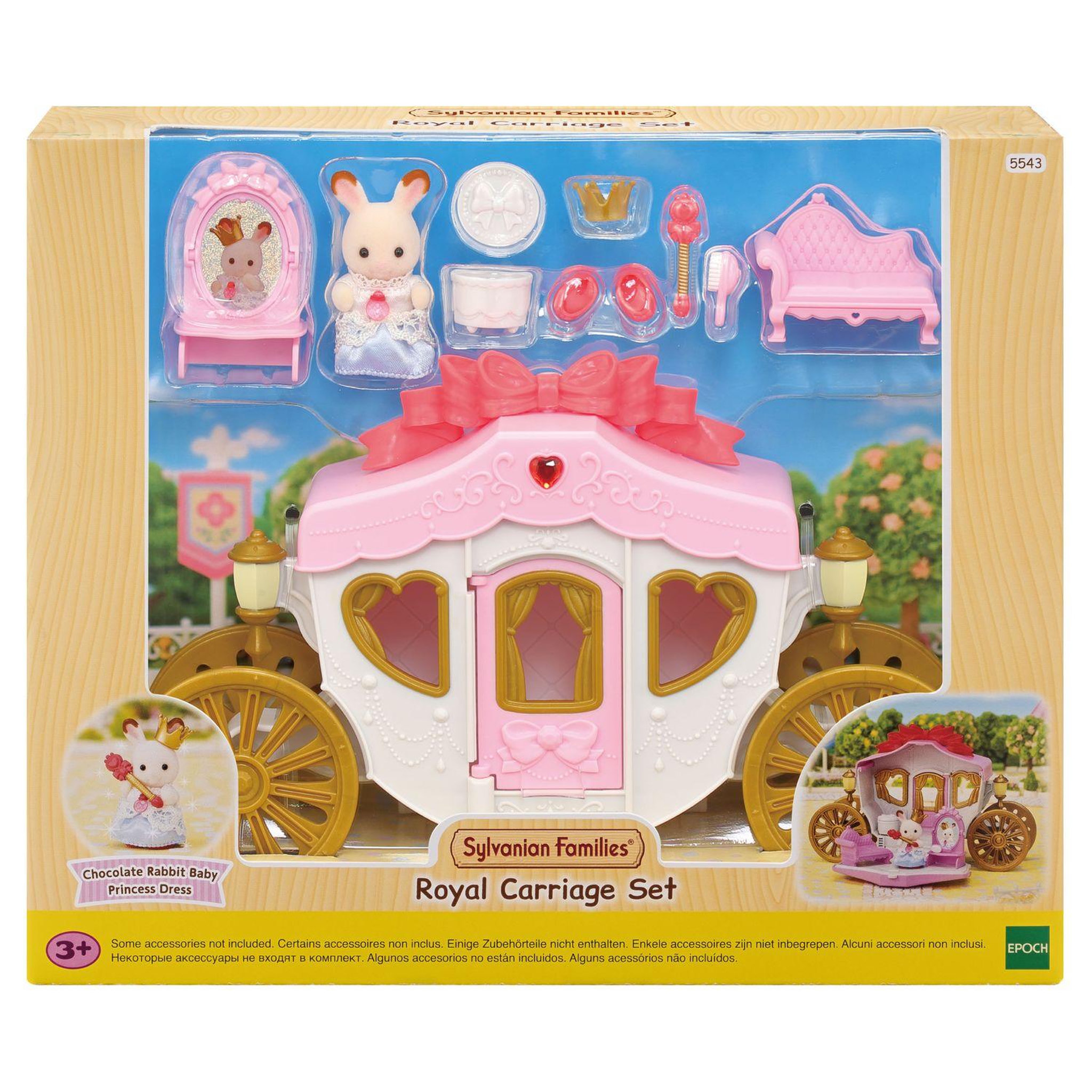 Voir la diapositive 8 : Sylvanian families 5543 Carrosse Royal - Sylvanian Families