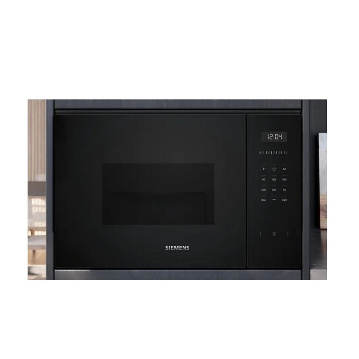 Siemens Micro-ondes encastrable 25l 1450w noir - BE555LMB1