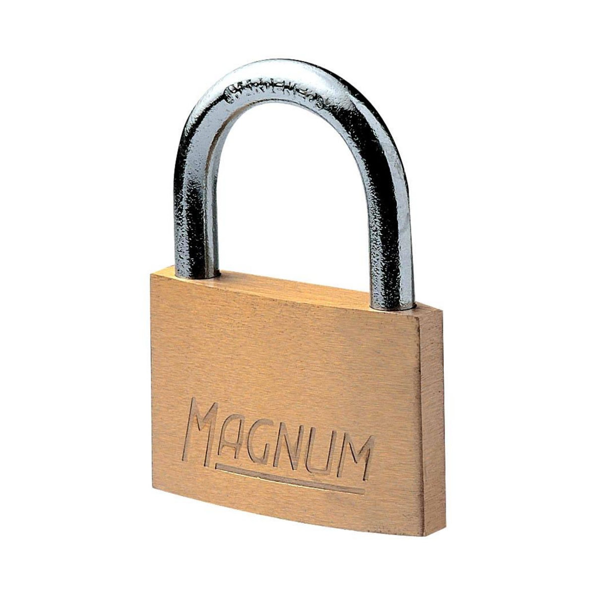 Master lock CAD40 Cadenas Magnum en Laiton Massif et à Clé, Doré, 5,4 x 4 x 1 cm