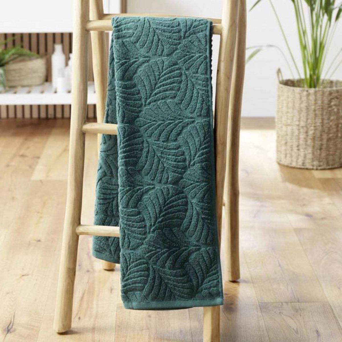 Paris Prix Drap de Douche  Madeira  70x130cm Emeraude