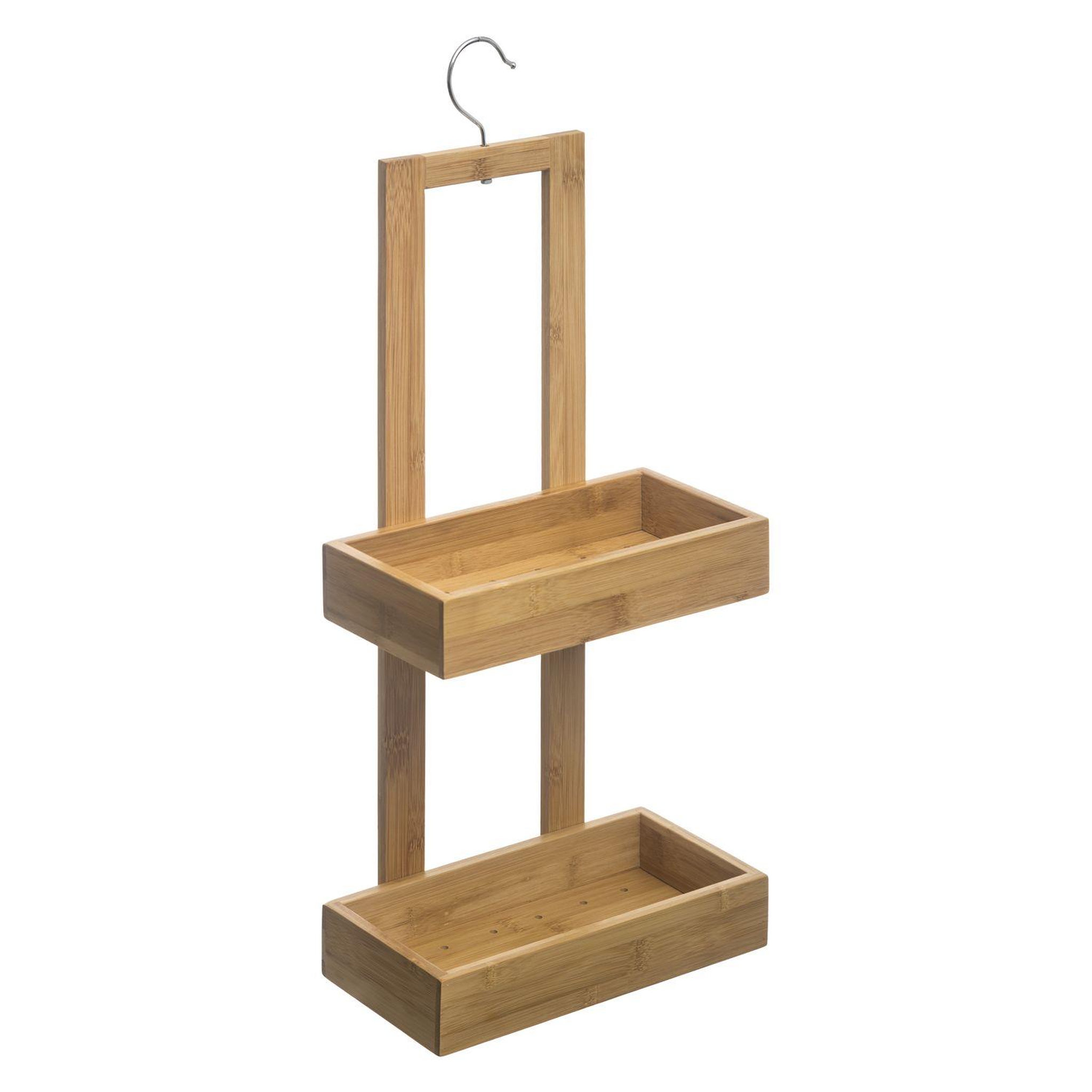 ATMOSPHERA Serviteur de douche en bambou Natureo - L. 26 x H. 61 cm - Marron