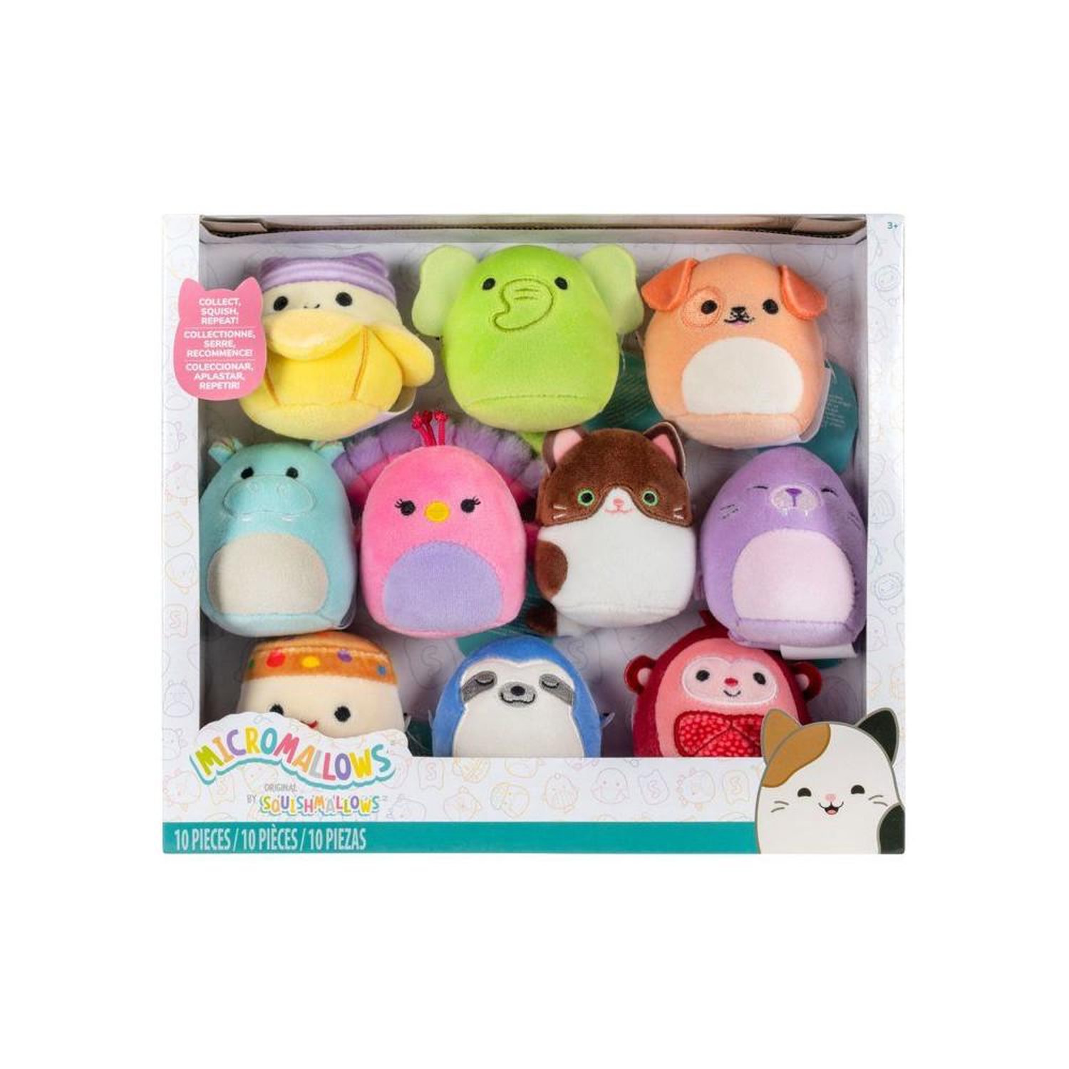 Squishmallows Micromallows peluches de 6 cm lot de 10 6 cm - vue 2