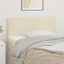 Voir la diapositive 1 : VIDAXL Tete de lit Creme 100x5x78/88 cm Similicuir