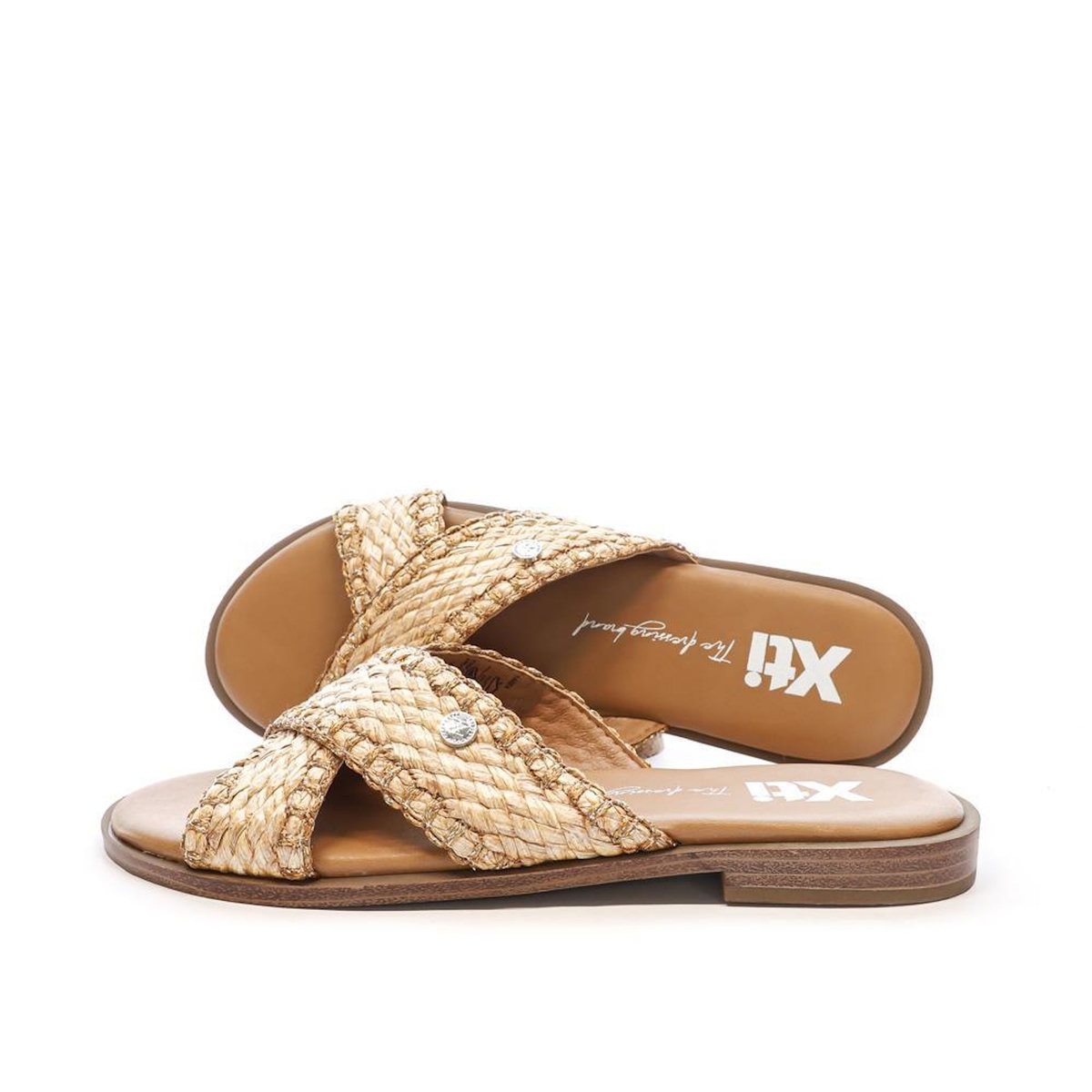 XTI Sandales Camel Femme Xti 144074