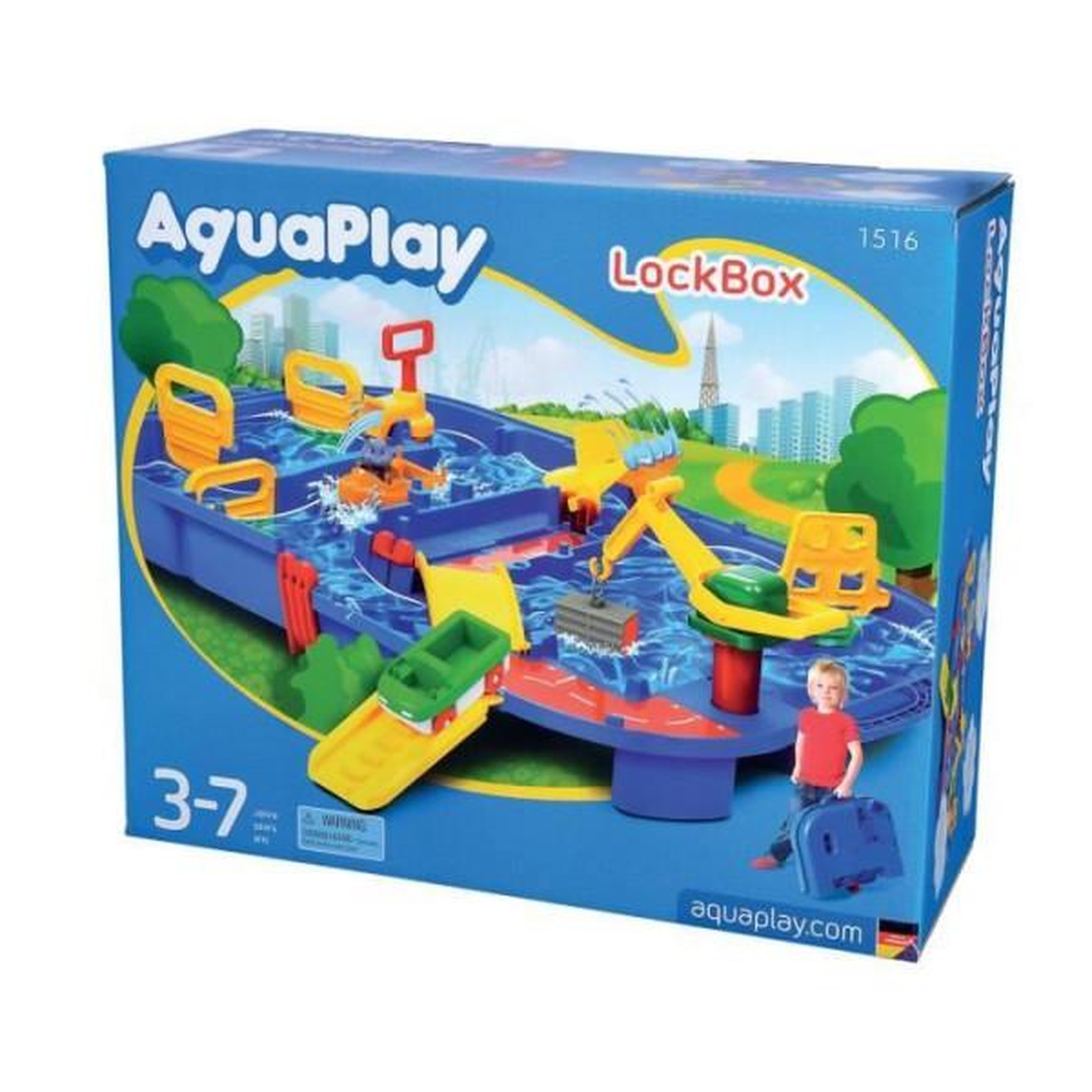 Voir la diapositive 6 : BIG AQUAPLAY Circuit Aquatique Lock Box