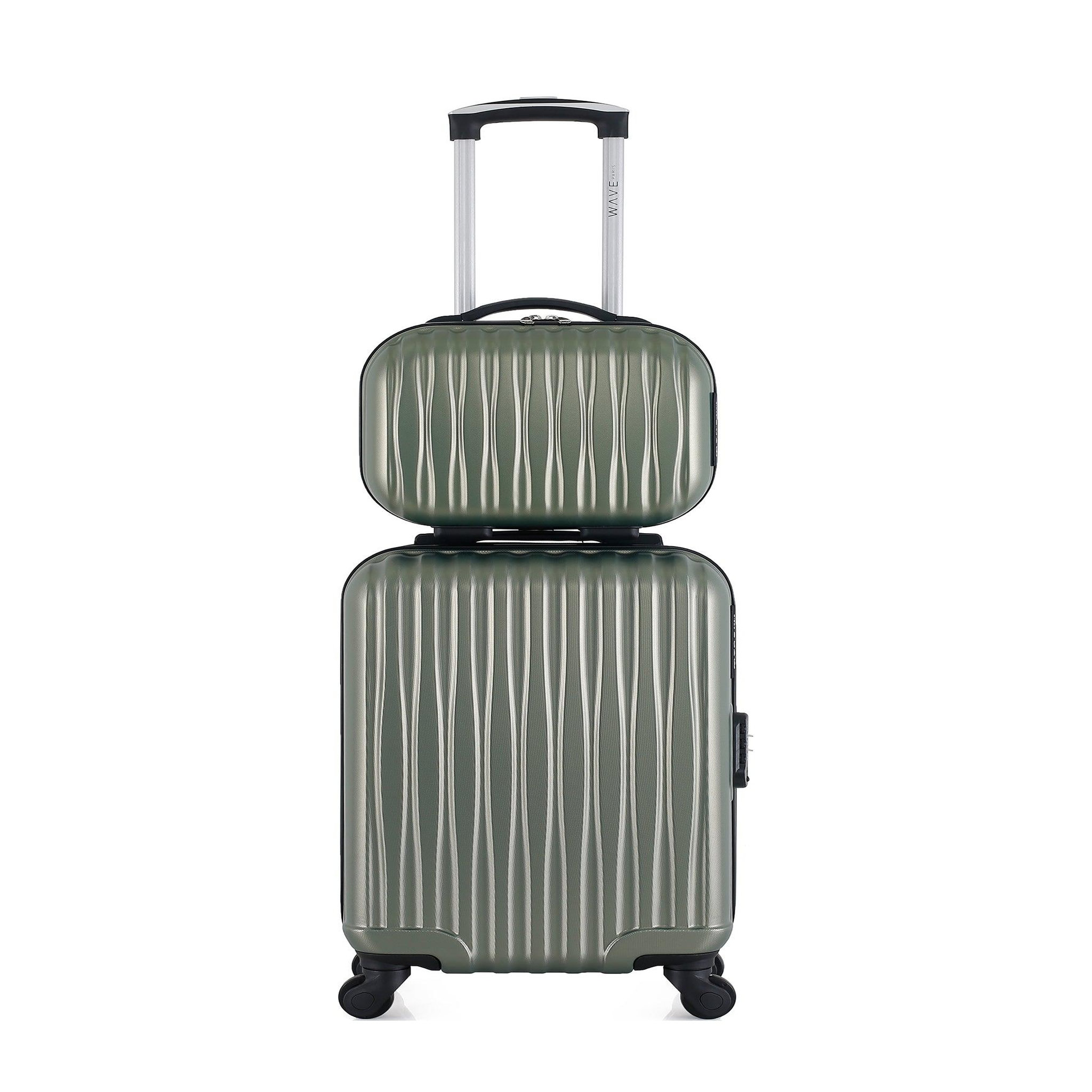 WAVE PARIS Wave paris - set de 2 valises volga-h. Coloris disponibles : Gris, Vert, Bleu, Beige, Noir, Rose