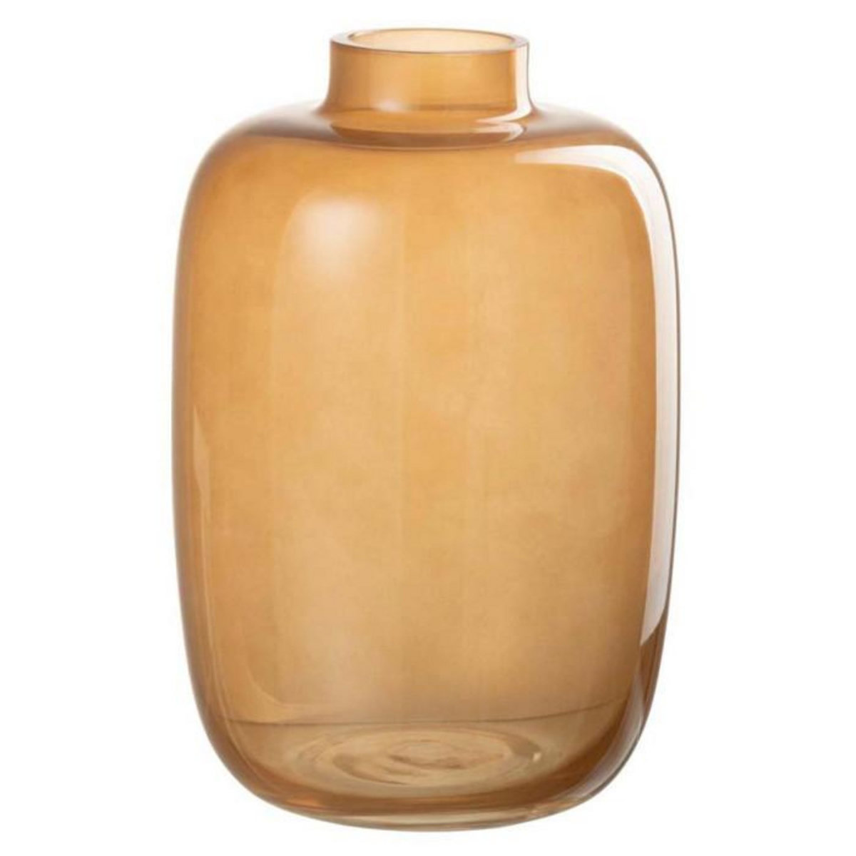 Paris Prix Vase Rond Design en Verre  Rita  22cm Orange