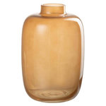 Paris Prix Vase Rond Design en Verre  Rita  22cm Orange