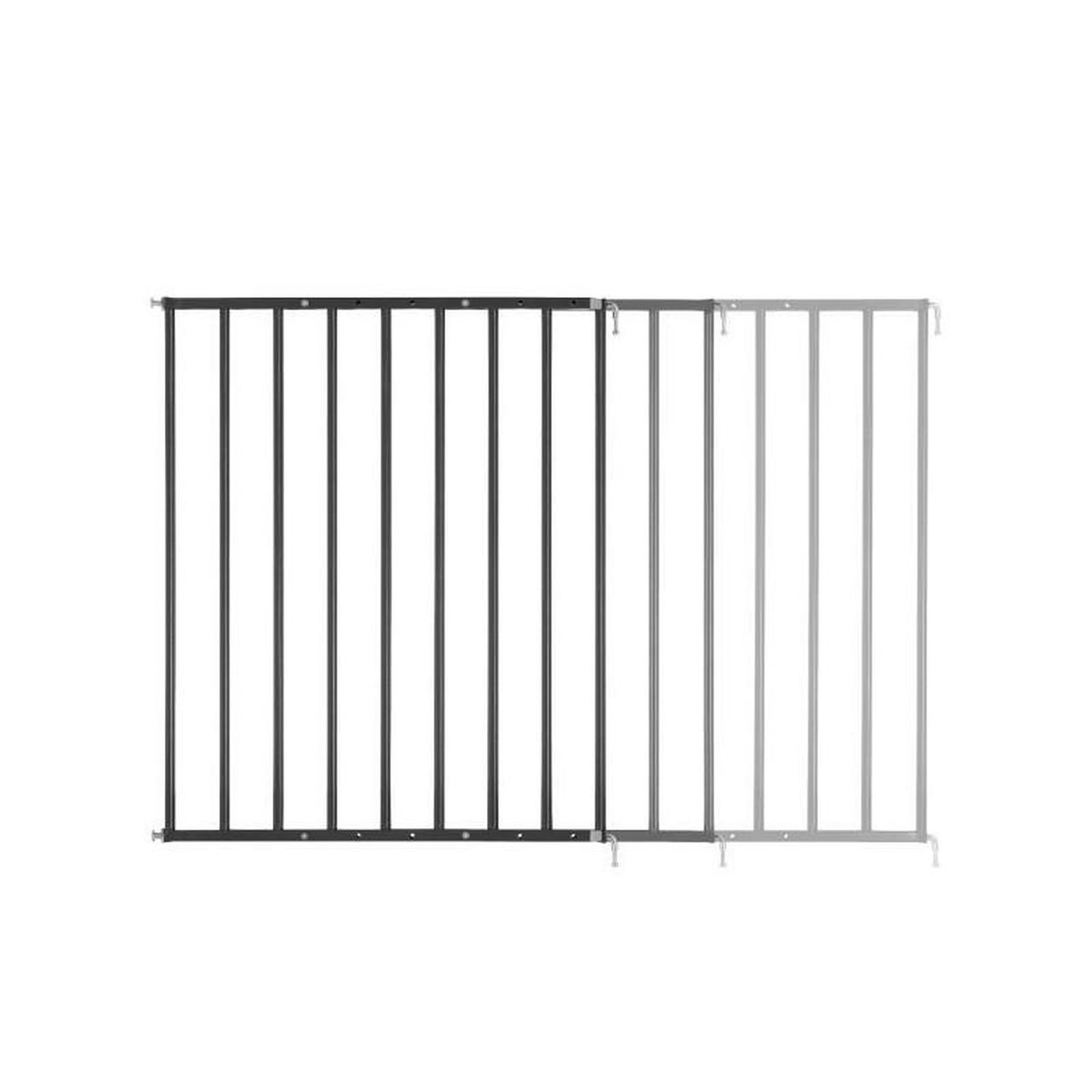 BADABULLE Badabulle Barriere de sécurité Enfant Safe&Protect XL - Extensible (60 a 106.5 cm) - Ouvertures Extra Large - Fixation Vis, No