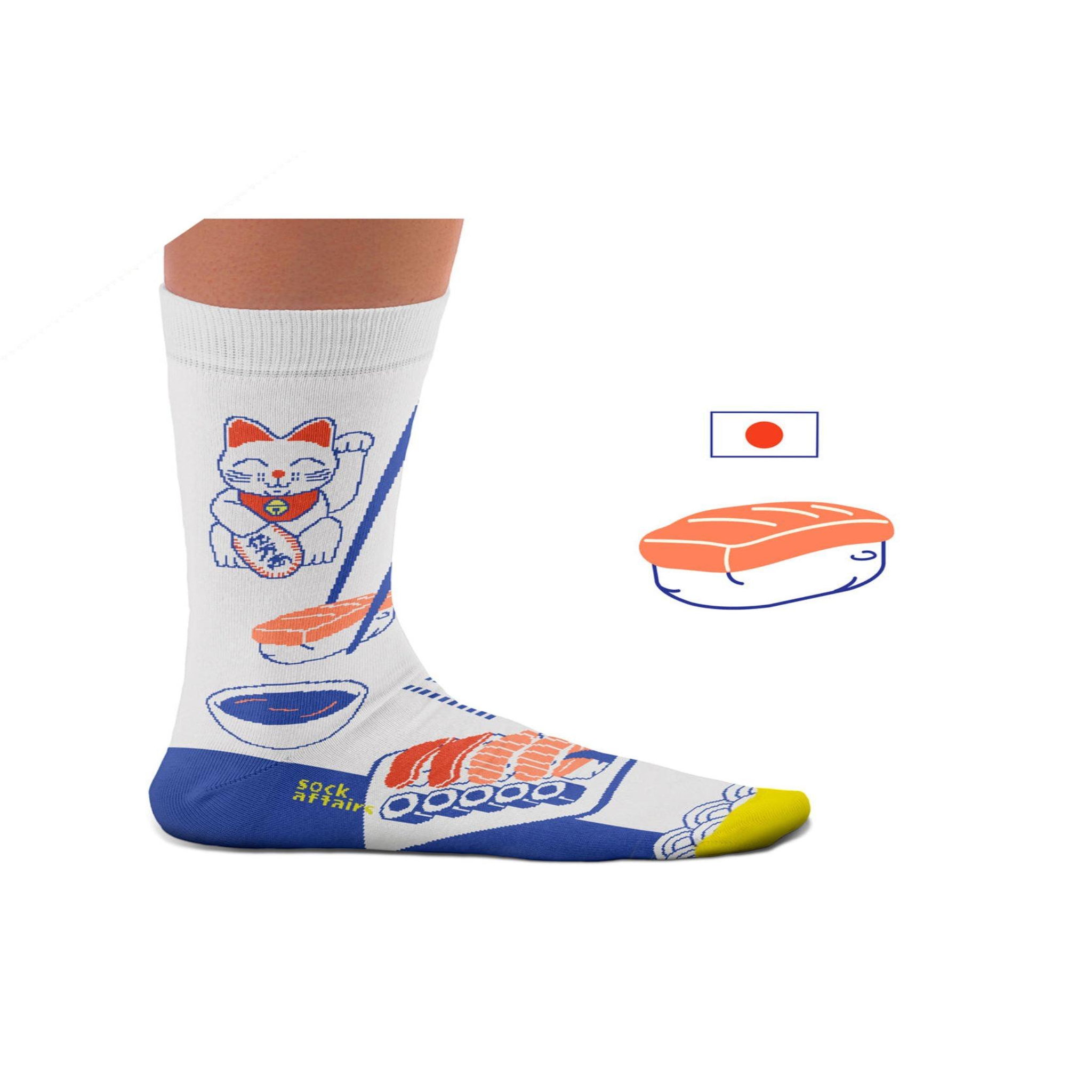 Voir la diapositive 2 : SOCK AFFAIRS Chaussettes sock affairs sushi