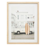 ATMOSPHERA Cadre Déco Surf  Vivien  30x40cm Multicolore