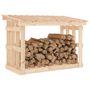 Voir la diapositive 4 : VIDAXL Support pour bois de chauffage 108x64,5x77 cm Bois de pin