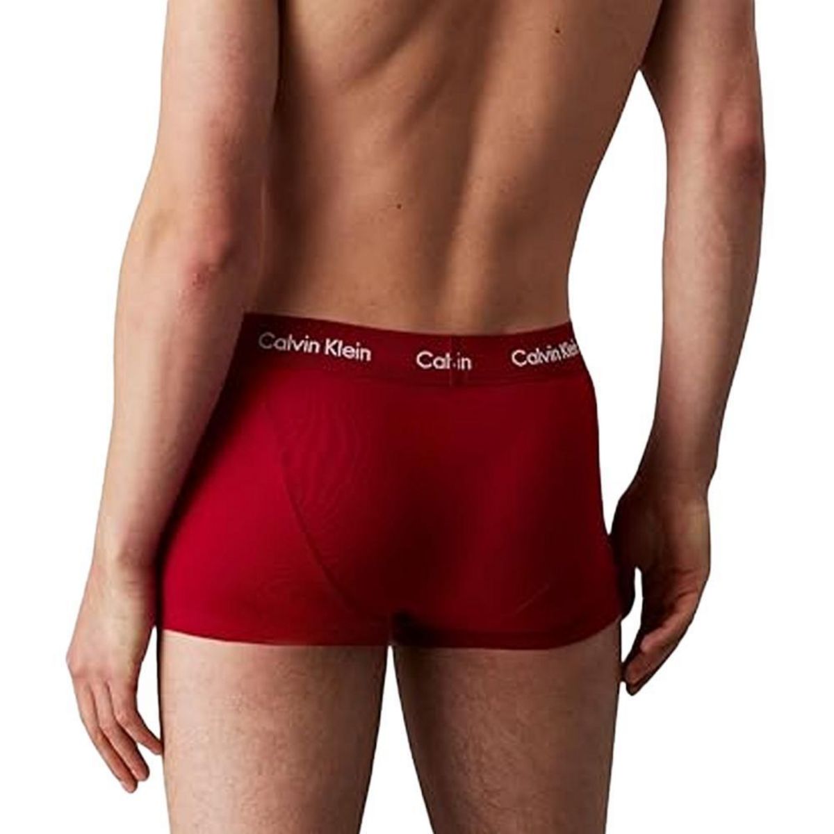 CALVIN KLEIN JEANS 3xBoxers Gris//Noir Homme Calvin Klein Jeans Trunk