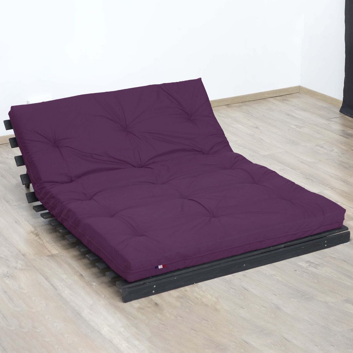 IDLITERIE Matelas futon latex et fibres, fabrication française