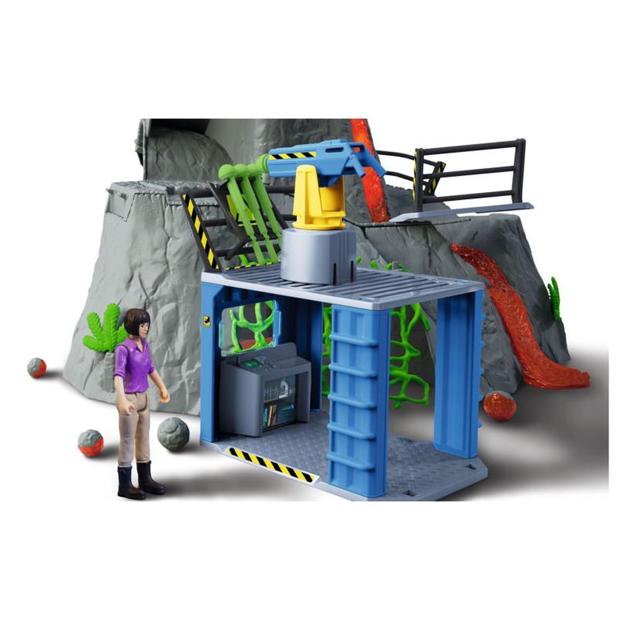 Voir la diapositive 4 : Schleich Schleich Le volcan en éruption 42564