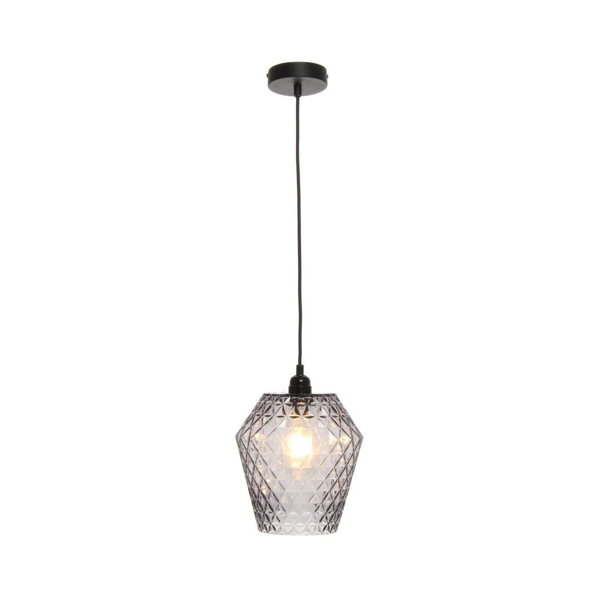 Voir la diapositive 4 : Paris Prix Lampe Suspension Déco  Lumi  27cm Gris