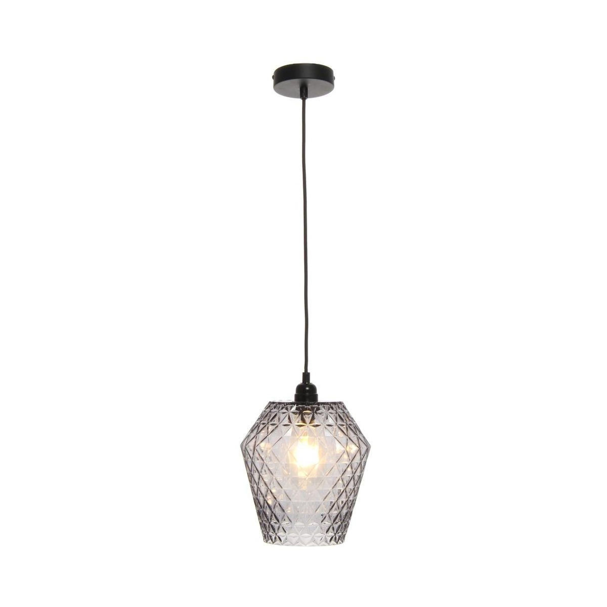 Paris Prix Lampe Suspension Déco  Lumi  27cm Gris