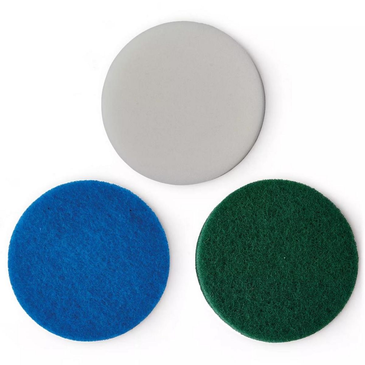 Einhell Set de tampons de nettoyage - PICOBELLA 18/90 - mousse, microfibres, cuisine - Ø100mm