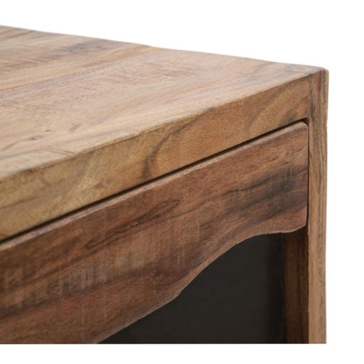 Paris Prix Commode 4 Tiroirs en Bois   Yellowstone  100cm Marron