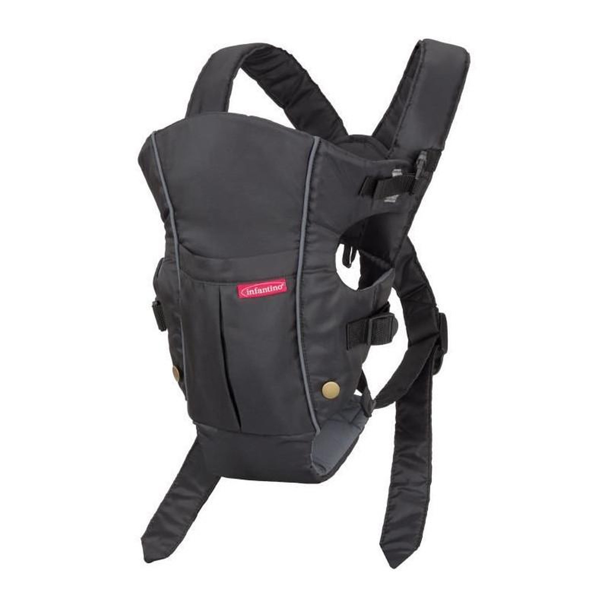 INFANTINO Porte-Bébé INFANTINO - Swift - Ergonomique - Noir/Bleu - Pour Bébé de 0 a 24 mois