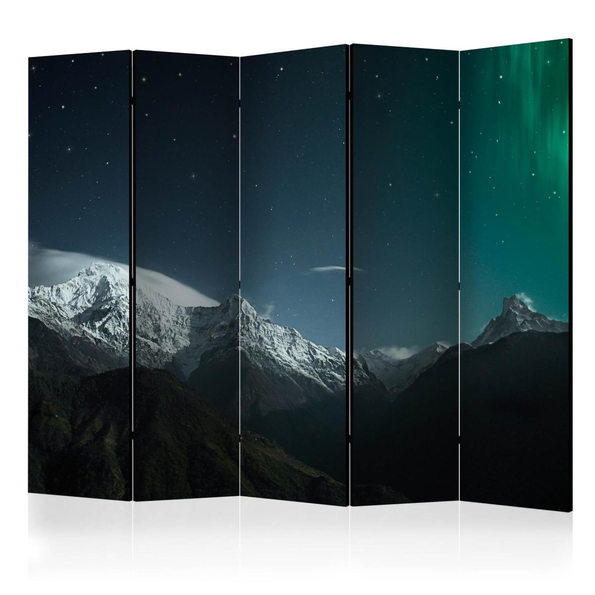 Paris Prix Paravent 5 volets  northern lights  172x225cm