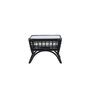 Voir la diapositive 3 : Paris Prix Table Basse de Jardin en Rotin  Moana  95cm Noir