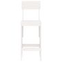 Voir la diapositive 4 : VIDAXL Tabourets de bar lot de 2 blanc 40x48,5x115,5cm bois massif pin