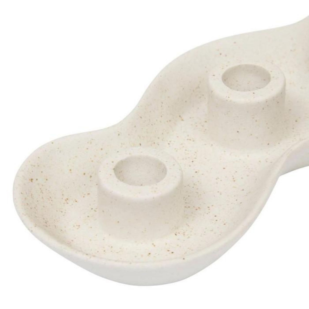 ATMOSPHERA Chandelier Design en Dolomite  Chéri  32cm Blanc