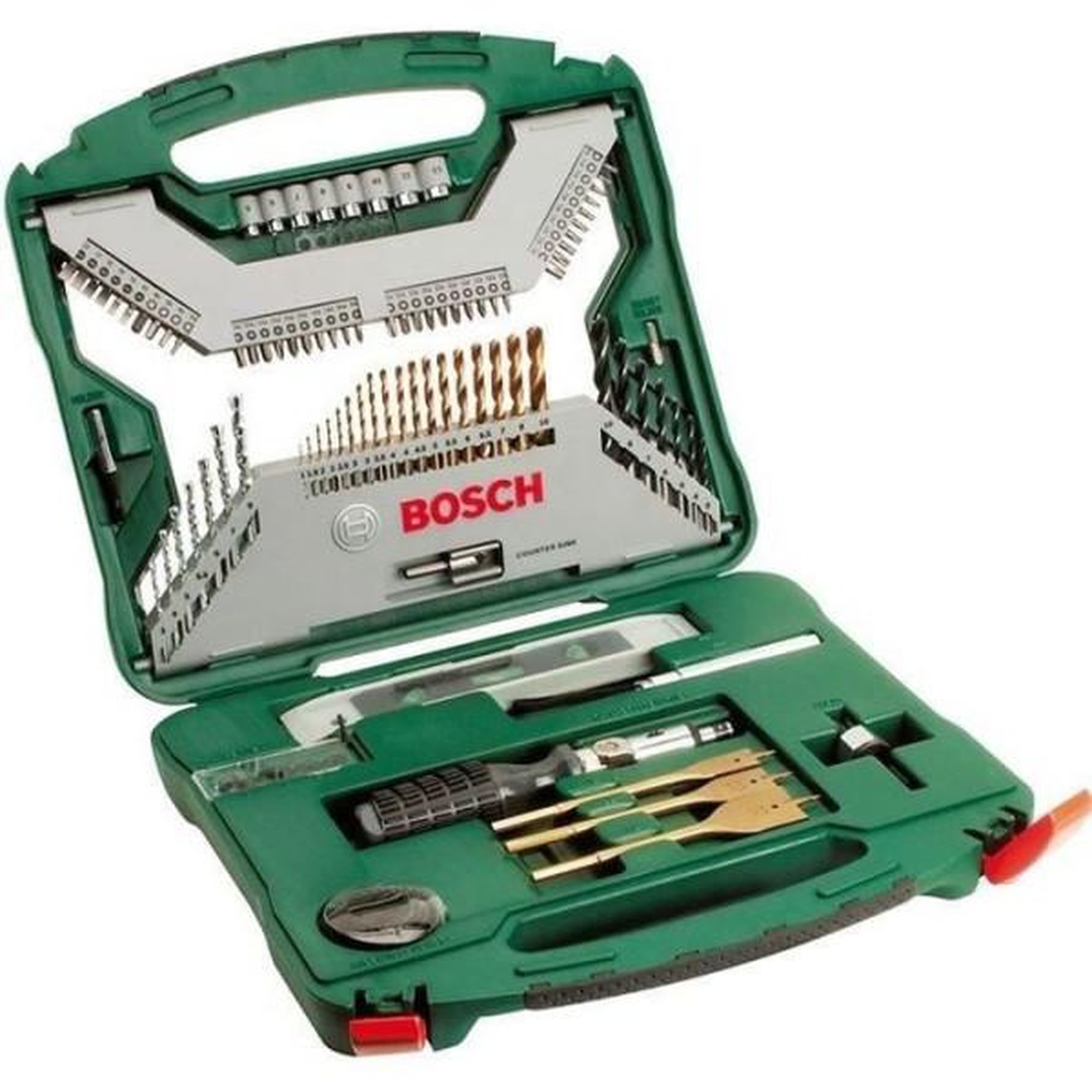 BOSCH Coffret x-line titane de forets et d'embouts de vissage bosch - 100 pieces