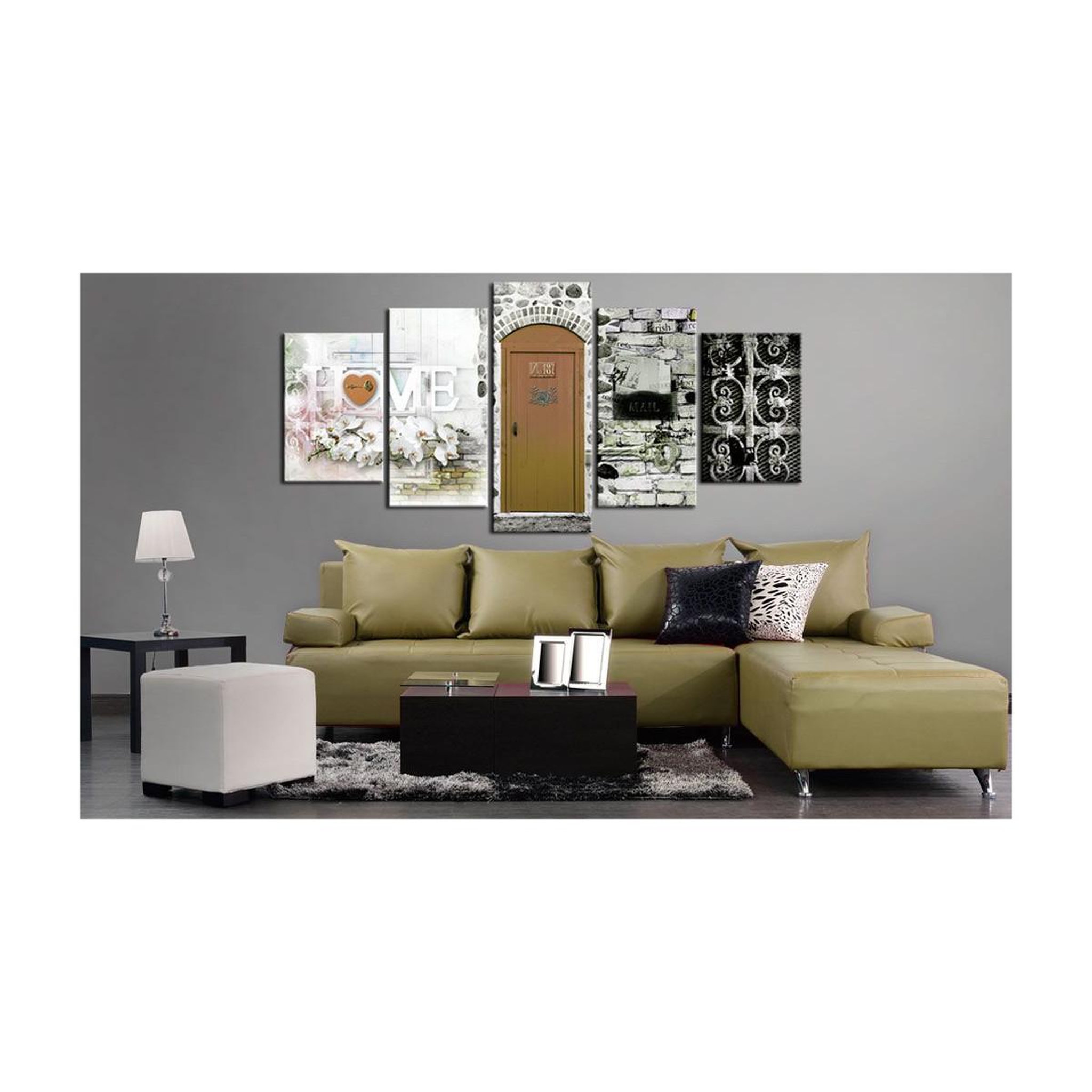 Voir la diapositive 2 : Paris Prix Tableau imprimé  home of love