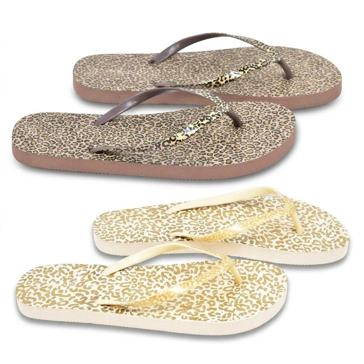 OZABI OZABI Pack 2 Paires Tongs Femme Print Sauvage