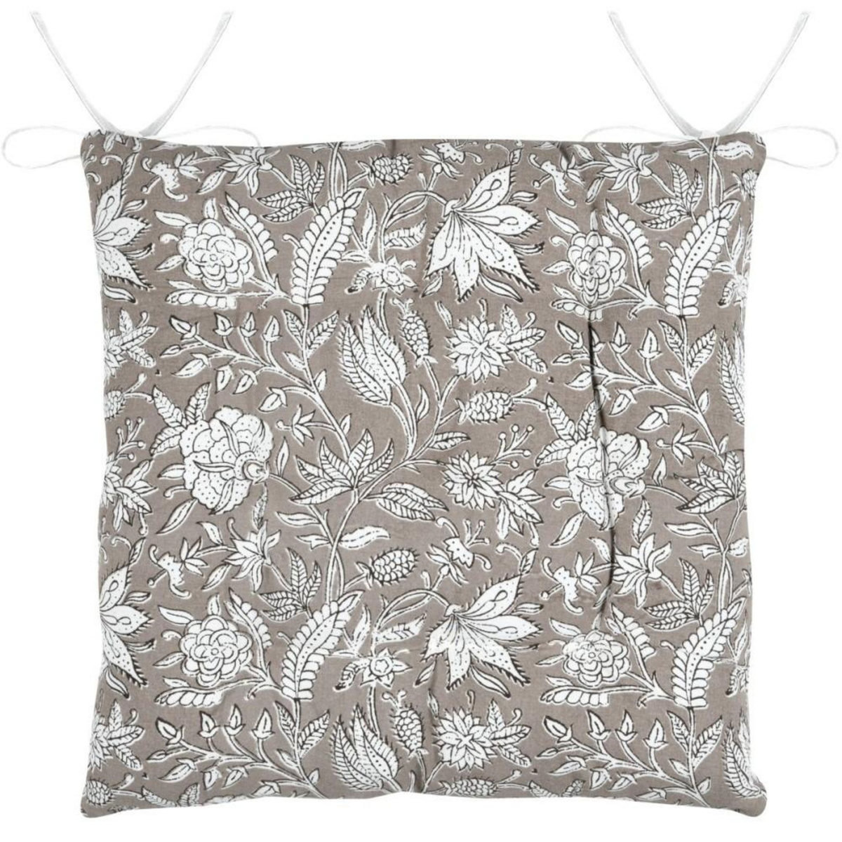 STOF Lot de 4 galettes de chaise à nouettes BIBURY