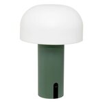 ATMOSPHERA Lampe à Poser Tactile à LED  Jany  22cm Vert Olive