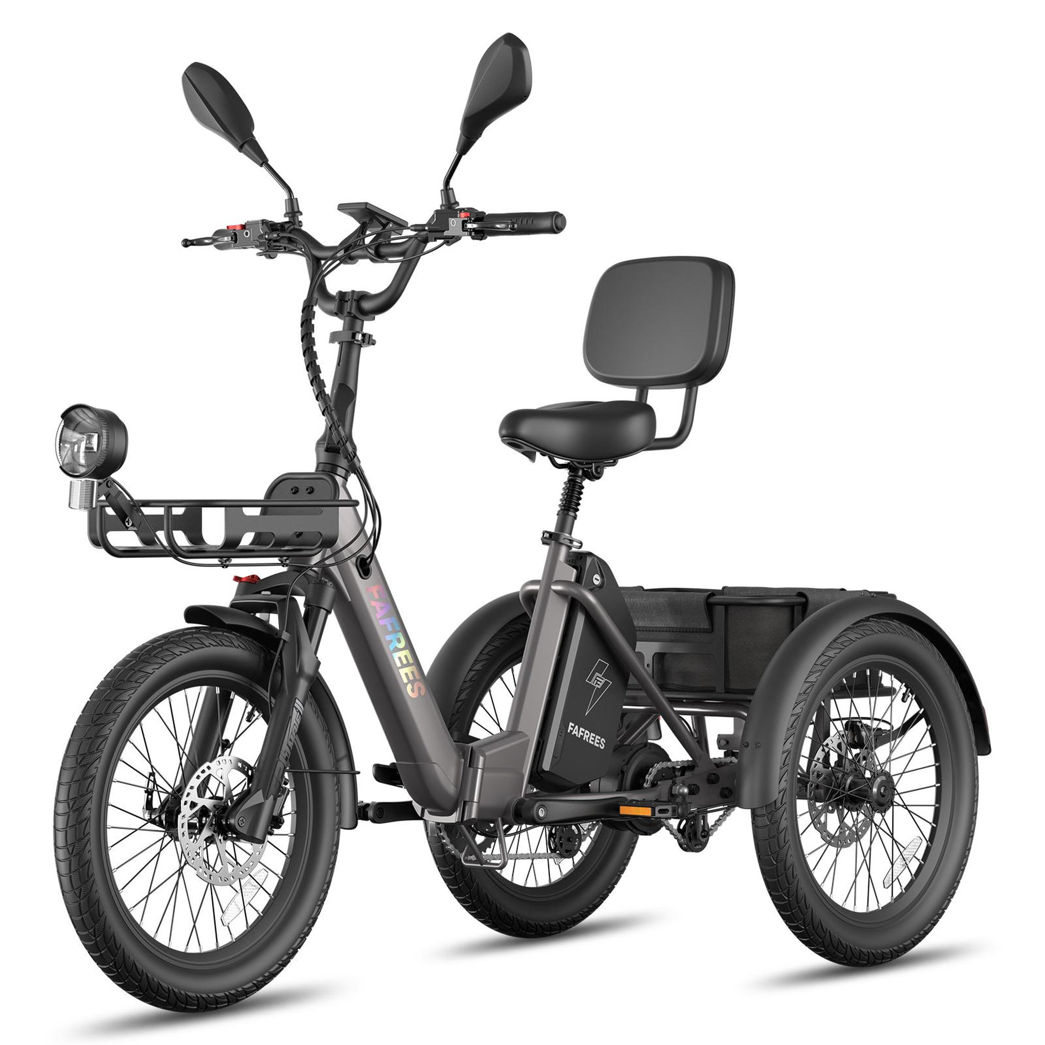 Voir la diapositive 4 : FAFREES Tricycle électrique fafrees f20 mate ii 21 ah