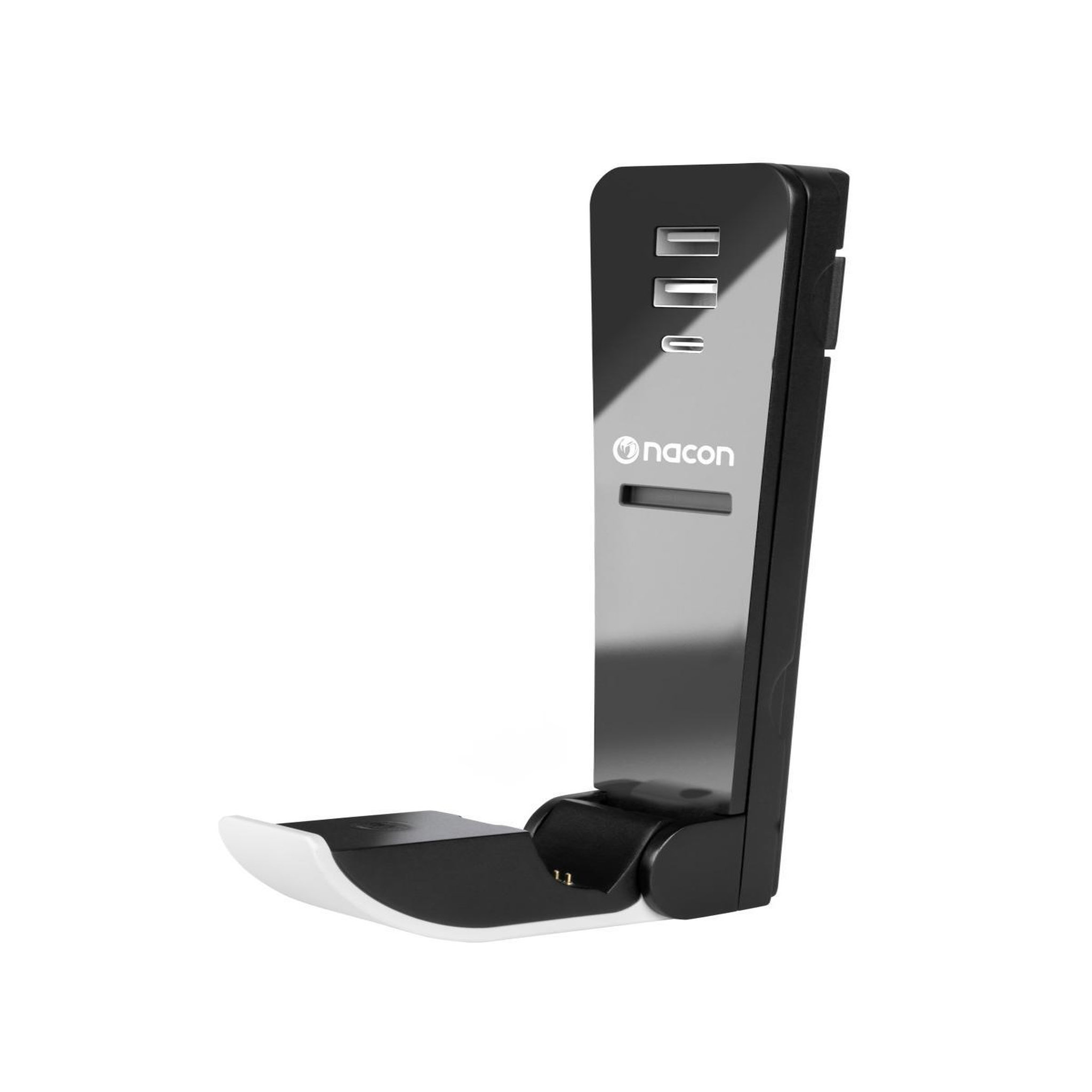 Voir la diapositive 3 : NACON Support de chargement multicompatible Nacon pour console Slim PS5 Noir + Hub USB