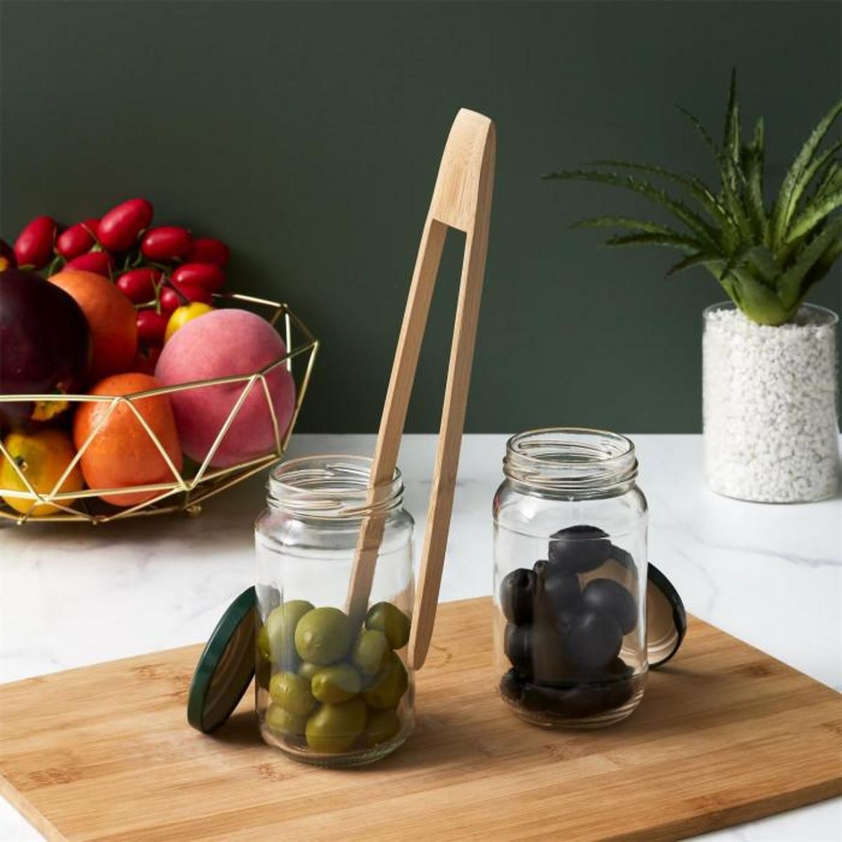 Paris Prix Pince à Toast en Bambou  Ecola  25cm Naturel