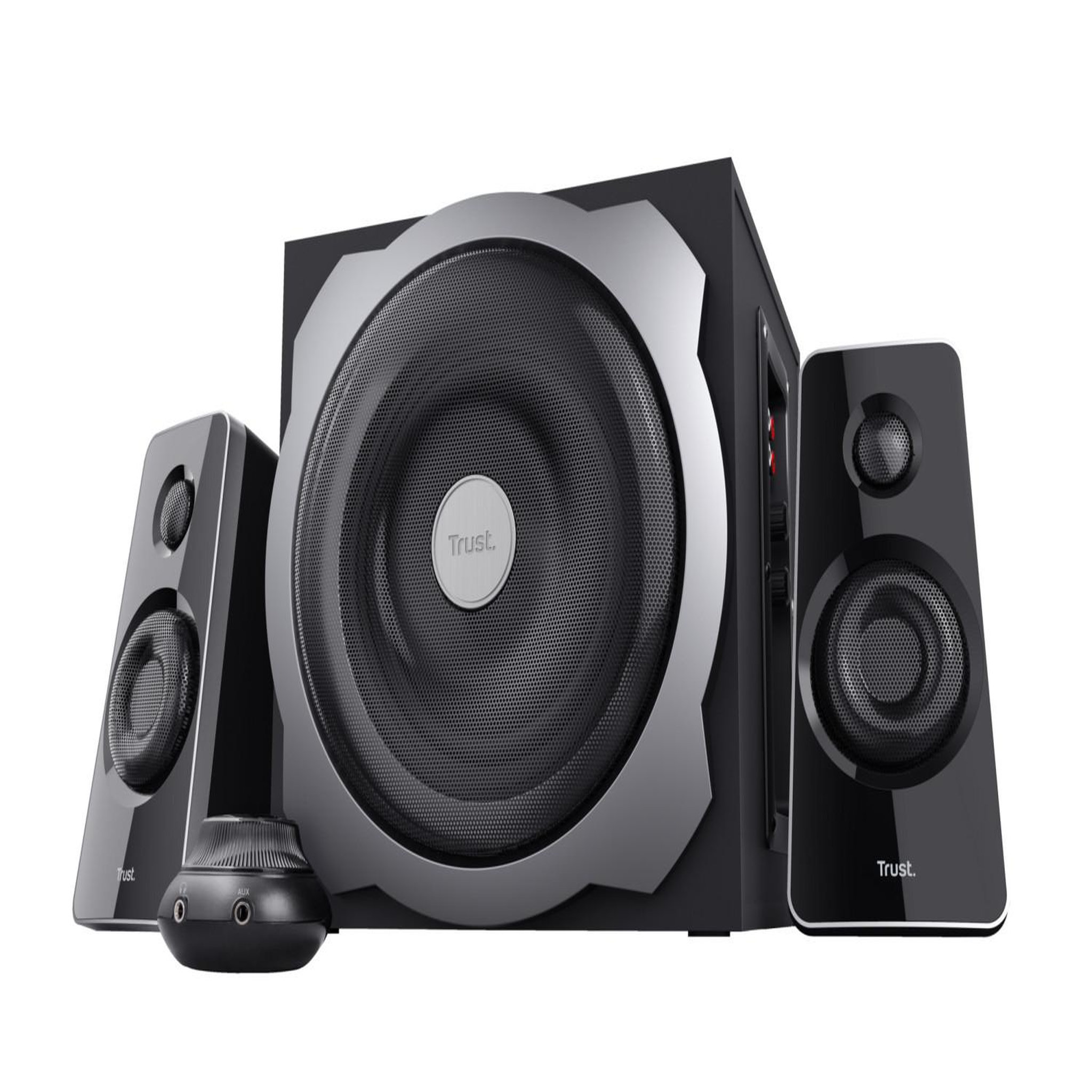 Trust Trust tytan set d'enceintes 60 w universel noir 2.1 canaux