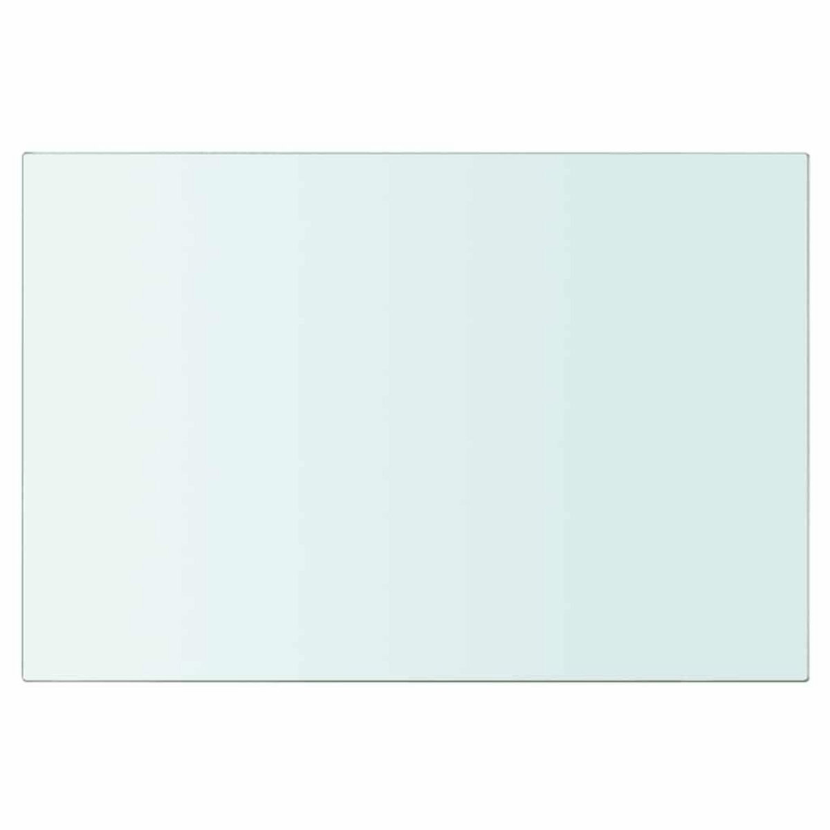 VIDAXL Panneaux d'etagere 2 pcs Verre Transparent 30 x 15 cm