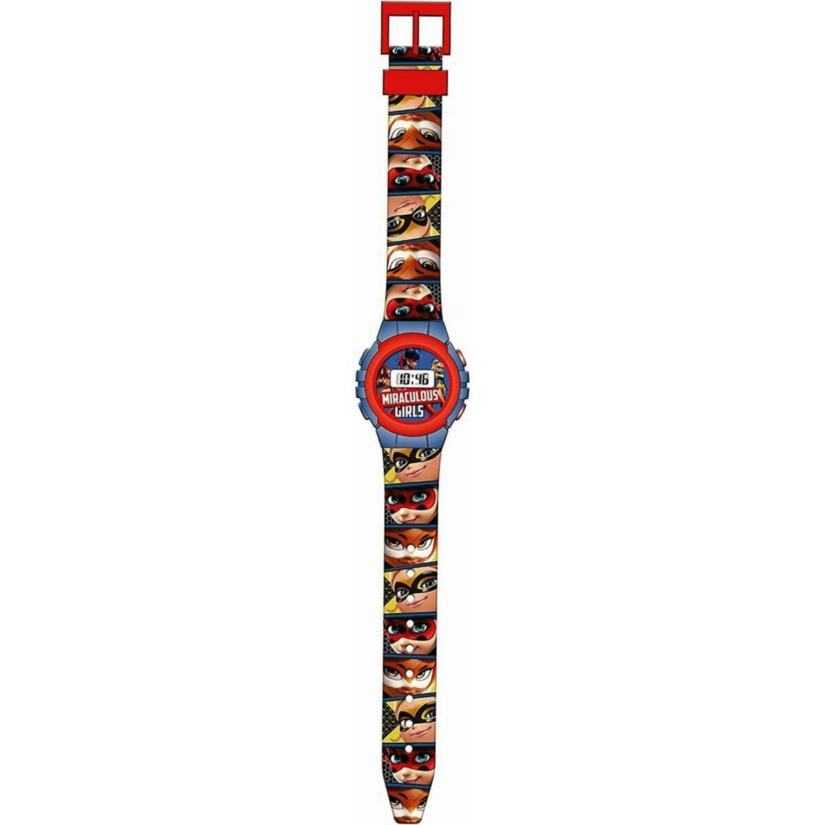 Montre Miraculous Ladybug digitale enfant poign e pas cher Auchan