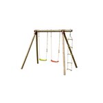 Soulet Portique balançoire - Bois - H1.95m - TONKA