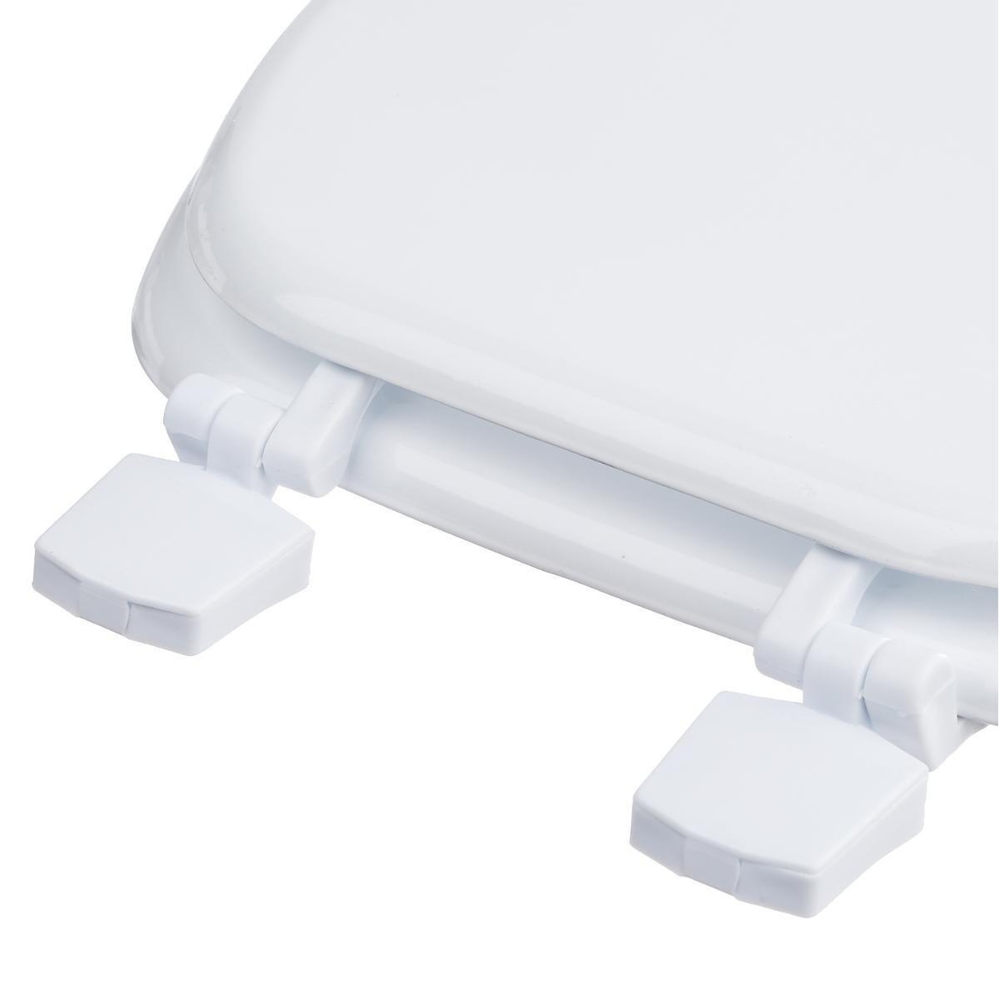 Voir la diapositive 2 : FIVE Abattant wc en bois  bathroom  43cm blanc