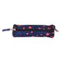 Voir la diapositive 5 : YOUNG'S ATTITUDE Trousse scolaire ronde polyester imprimé animalier bleu et rose
