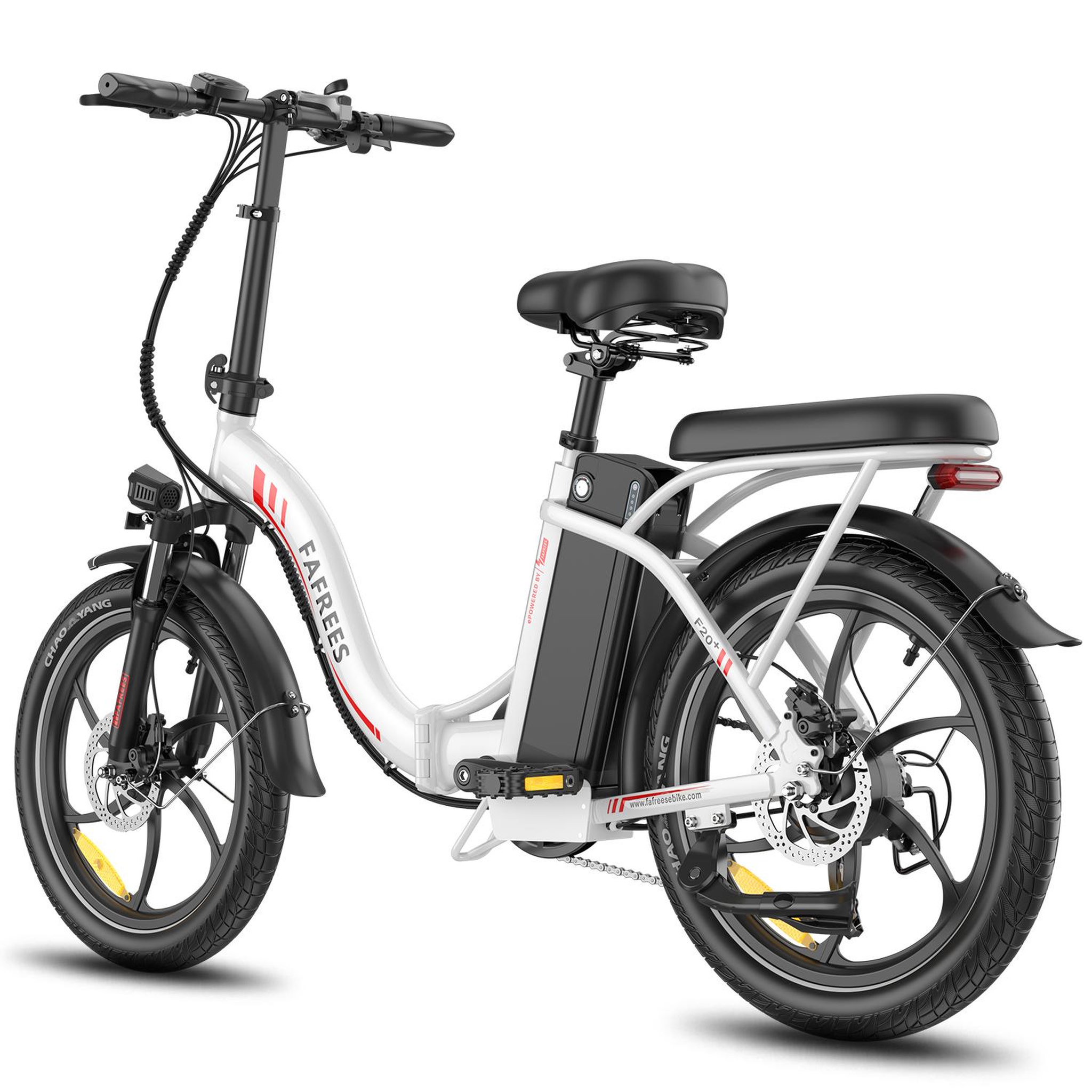 Voir la diapositive 5 : FAFREES Vélo électrique pliable urbain fafrees f20+